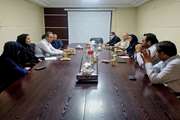نشست  مدیر رفاه و سلامت دانشگاه علوم پزشکی تهران با مسئولان بیمارستان روزبه