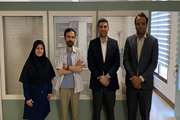 تقدیر از میثم صالح، داوطلب آموزش سفالگری مرکز روزانه بیمارستان روزبه