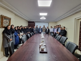 قدردانی از خدمات ارزنده یوسف مسعودیان و معارفه علی پیران مدیر جدید بیمارستان روزبه
